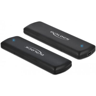 DeLOCK 42615 Custodia SSD - Nera, M.2 PCIe NVMe, USB 3.2 DeLOCK 42615 Custodia SSD - Nera, M.2 PCIe NVMe, USB 3.2