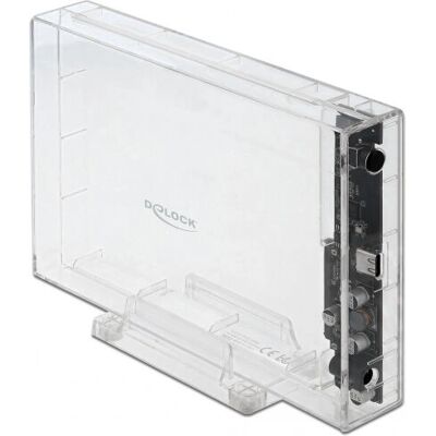 DeLOCK 42623 Speichergehäuse - Transparent - SATA 6Gb/s DeLOCK 42623 Speichergehäuse - Transparent - SATA 6Gb/s