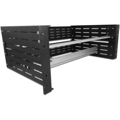 Accessoire rack Delock 42632 - Kit de rail DIN de 19 pouces pour 4U noir - Publicité Accessoire rack Delock 42632 - Kit de rail DIN de 19 pouces pour 4U noir - Publicité
