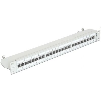 DeLOCK 43319 - Panel de connexion Cat 6A 19 pouces - Publicité DeLOCK 43319 - Panel de connexion Cat 6A 19 pouces - Publicité
