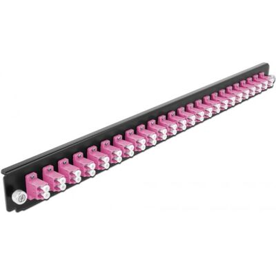 Delock 43361 1U Rackmontageplatte - Unterstützt LC-Steckverbinder Delock 43361 1U Rackmontageplatte - Unterstützt LC-Steckverbinder