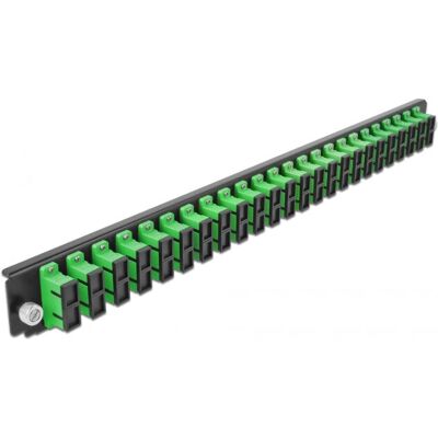 DeLOCK 43364 Patch Panel - 24 SC Duplex Ports - Grün - 1U - 19" DeLOCK 43364 Patch Panel - 24 SC Duplex Ports - Grün - 1U - 19"