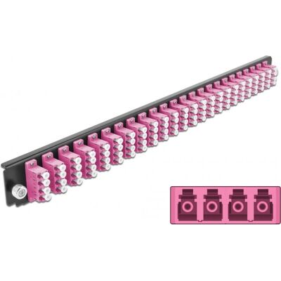 Delock 43373 Patchpanel Violet 1U - 24 Ports Delock 43373 Patchpanel Violet 1U - 24 Ports
