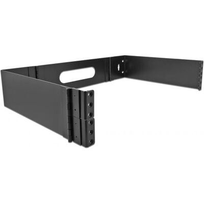 DeLOCK Wandhalterung - 2U, Schwarz, Klappbar, Netzwerkschrank DeLOCK Wandhalterung - 2U, Schwarz, Klappbar, Netzwerkschrank