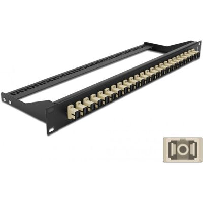 DeLOCK 43382 Patch Panel - 24 Ports - Beige - 1U DeLOCK 43382 Patch Panel - 24 Ports - Beige - 1U