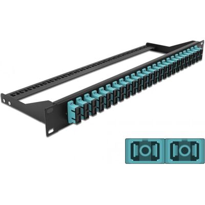 DeLOCK 43395 Patch Panel - 24 SC Duplex - 19" Rackmontage DeLOCK 43395 Patch Panel - 24 SC Duplex - 19" Rackmontage