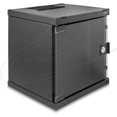 DeLOCK 43422 Gabinete de red de 6U para pared o suelo - Negro DeLOCK 43422 Gabinete de red de 6U para pared o suelo - Negro