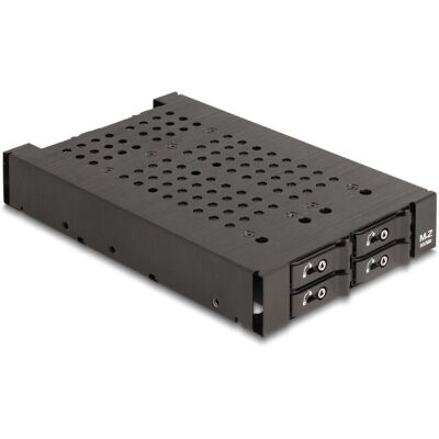 DeLOCK 47072 Laufwerkschacht - Schwarz - Unterstützt 4 x M.2 NVMe SSD - Schloss DeLOCK 47072 Laufwerkschacht - Schwarz - Unterstützt 4 x M.2 NVMe SSD - Schloss