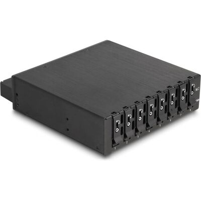 DeLOCK 47129 Laufwerkschacht - 8 NVMe SSDs - Schwarz DeLOCK 47129 Laufwerkschacht - 8 NVMe SSDs - Schwarz