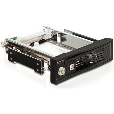 DeLock 5,25" Mobile Rack - Schwarz - SATA HDD/SSD DeLock 5,25" Mobile Rack - Schwarz - SATA HDD/SSD