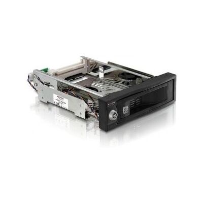 DeLOCK 47199 Laufwerksschacht Schwarz - Unterstützung 3.5" SATA HDDs, Hot Swap, Schloss DeLOCK 47199 Laufwerksschacht Schwarz - Unterstützung 3.5" SATA HDDs, Hot Swap, Schloss