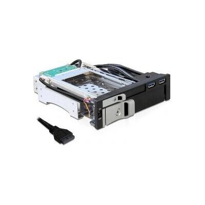 DeLOCK 47209 Drive Bay Panel - Sort - SATA 2,5/3,5" HDD, USB 3.0, Hot Swap DeLOCK 47209 Drive Bay Panel - Sort - SATA 2,5/3,5" HDD, USB 3.0, Hot Swap