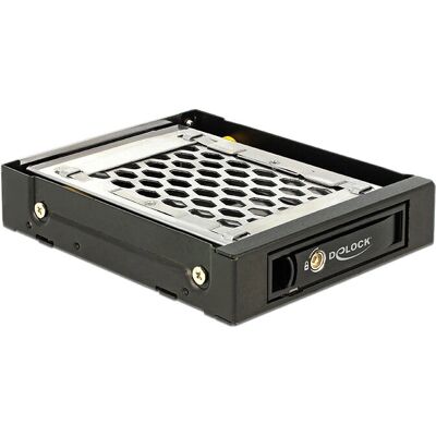 DeLOCK Caja HDD Universal - Soporta SATA/SAS de 2.5" - Con Cerradura y Hot Swap DeLOCK Caja HDD Universal - Soporta SATA/SAS de 2.5" - Con Cerradura y Hot Swap