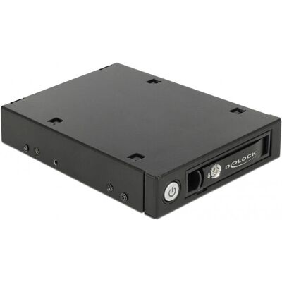 DeLOCK 47232 Laufwerkschacht-Panel - Metall, Schwarz, Hot Swap DeLOCK 47232 Laufwerkschacht-Panel - Metall, Schwarz, Hot Swap