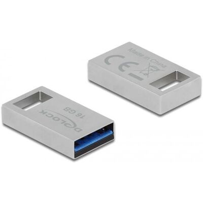 DeLOCK 54069 Clé USB 16GB Argent - USB 3.2 Gen 1 - Publicité DeLOCK 54069 Clé USB 16GB Argent - USB 3.2 Gen 1 - Publicité