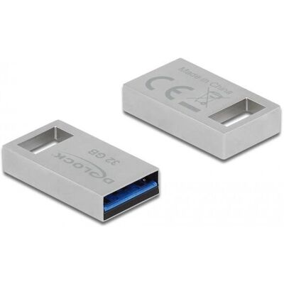 DeLOCK 54070 Clé USB - 32GB Argent - Publicité DeLOCK 54070 Clé USB - 32GB Argent - Publicité