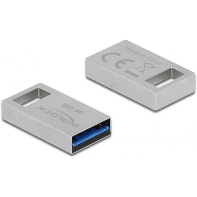 DeLOCK 54071 USB-Flashlaufwerk - 64GB USB 3.2 Silber DeLOCK 54071 USB-Flashlaufwerk - 64GB USB 3.2 Silber