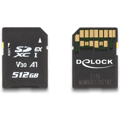 DeLOCK 54092 Speicherkarte - 512GB UHS-I U3 V30 - SD Express DeLOCK 54092 Speicherkarte - 512GB UHS-I U3 V30 - SD Express