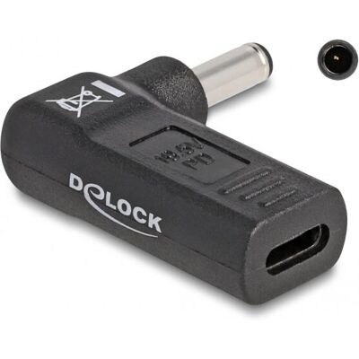 DeLOCK 60007 Laptop-Ladeadapter - 90° USB-C zu Dell 4,5x3mm DeLOCK 60007 Laptop-Ladeadapter - 90° USB-C zu Dell 4,5x3mm