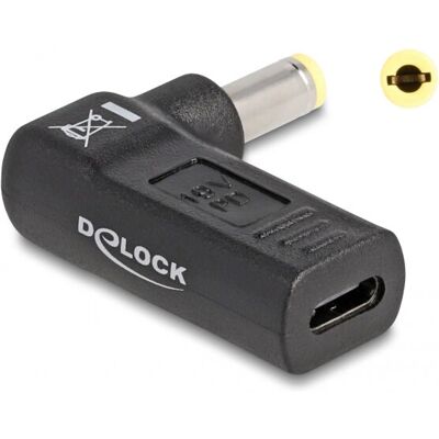 Delock 60011 USB-C Laptop Netzadapter - 90° Winkelstecker Delock 60011 USB-C Laptop Netzadapter - 90° Winkelstecker