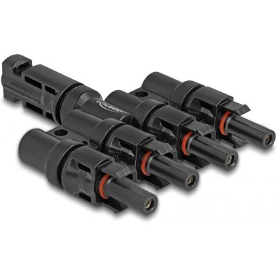 DeLock Solar Panel Connector - IP67, 1x Male to 4x Female DeLock Solar Panel Connector - IP67, 1x Male to 4x Female