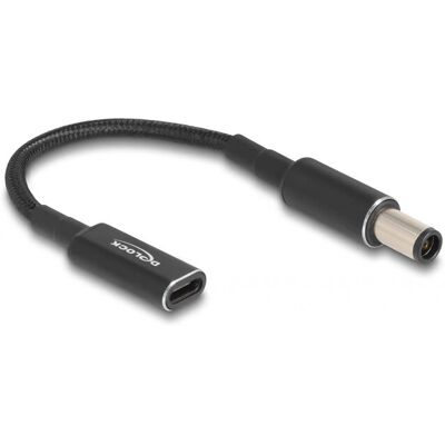 DeLOCK 60032 Virtalähde - 0,15 m USB C Musta DeLOCK 60032 Virtalähde - 0,15 m USB C Musta