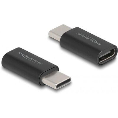 DeLOCK 60034 USB-C Átalakító - Támogatja USB 3.2 Gen 2 - Fekete DeLOCK 60034 USB-C Átalakító - Támogatja USB 3.2 Gen 2 - Fekete