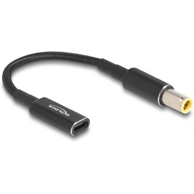 DeLock Stromkabel USB-C zu IBM 7,9 x 5,5 mm - 0,15 m DeLock Stromkabel USB-C zu IBM 7,9 x 5,5 mm - 0,15 m