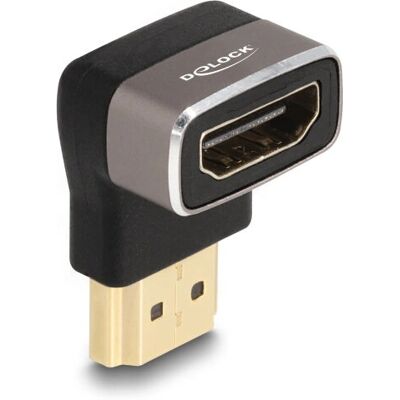 DeLOCK 60083 HDMI Adapter - 8K 60Hz - Schwarz/Grau DeLOCK 60083 HDMI Adapter - 8K 60Hz - Schwarz/Grau