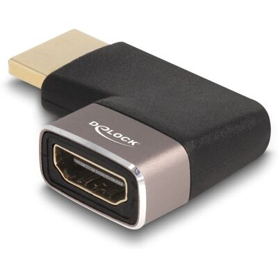 DeLOCK 60084 HDMI Adapter 90° - Schwarz/Grau - 8K 60Hz Unterstützung DeLOCK 60084 HDMI Adapter 90° - Schwarz/Grau - 8K 60Hz Unterstützung