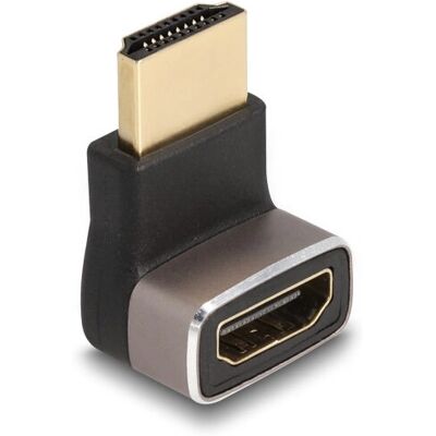 DeLOCK 60085 HDMI Gender Changer - Schwarz, Grau - 8K 60Hz Unterstützung DeLOCK 60085 HDMI Gender Changer - Schwarz, Grau - 8K 60Hz Unterstützung