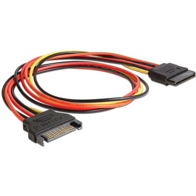 DeLOCK 60132 SATA-Stromkabel - 50cm - Mehrfarbig DeLOCK 60132 SATA-Stromkabel - 50cm - Mehrfarbig