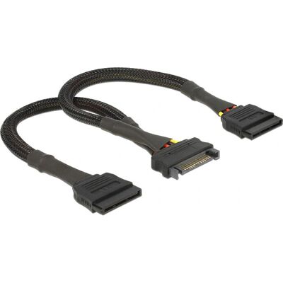 Delock 60135 Internes Stromkabel - SATA 15-pol - 25cm Delock 60135 Internes Stromkabel - SATA 15-pol - 25cm