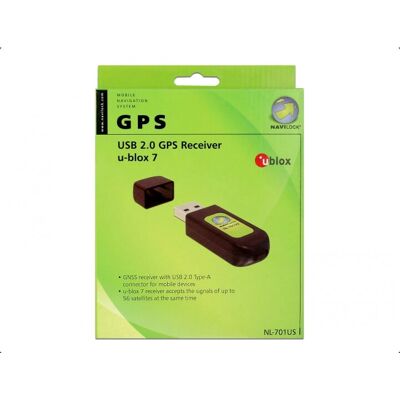 Navilock NL-701US GPS-Empfänger - 56 Kanäle - Schwarz Navilock NL-701US GPS-Empfänger - 56 Kanäle - Schwarz