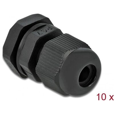 Gaine à câble DeLOCK 60192 - IP68, PG7, Plastique - 10 pcs - Publicité Gaine à câble DeLOCK 60192 - IP68, PG7, Plastique - 10 pcs - Publicité