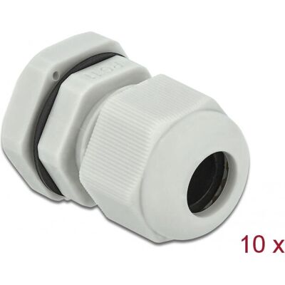 Gaine de câble en plastique DeLOCK 60197 - Étanchéité IP68 - Lot de 10 - Publicité Gaine de câble en plastique DeLOCK 60197 - Étanchéité IP68 - Lot de 10 - Publicité