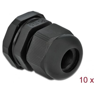 DeLock 60198 Kabelverschraubung - IP68 wasserdicht - 10 Stück DeLock 60198 Kabelverschraubung - IP68 wasserdicht - 10 Stück