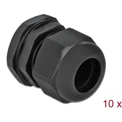 DeLOCK 60222 Kabelverschraubung - IP68, Kunststoff, 10 Stück DeLOCK 60222 Kabelverschraubung - IP68, Kunststoff, 10 Stück
