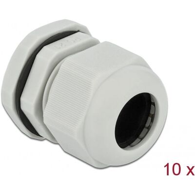 DeLOCK 60223 Prise pour Câbles en Plastique - Étanchéité IP68 - 10 pièces - Publicité DeLOCK 60223 Prise pour Câbles en Plastique - Étanchéité IP68 - 10 pièces - Publicité