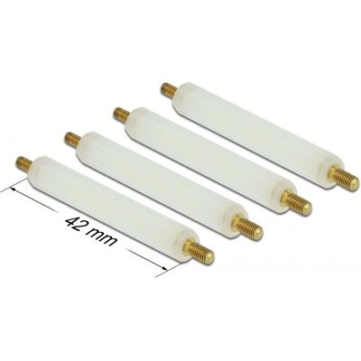 DeLOCK 60238 Montageset Kunststoff - 42mm Abstand DeLOCK 60238 Montageset Kunststoff - 42mm Abstand