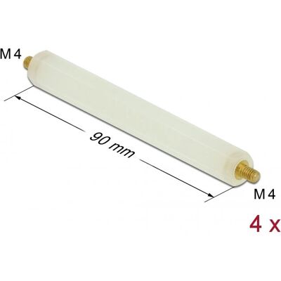 DeLOCK Modell 60274 Montageset - Abstandshalter - Kunststoff DeLOCK Modell 60274 Montageset - Abstandshalter - Kunststoff