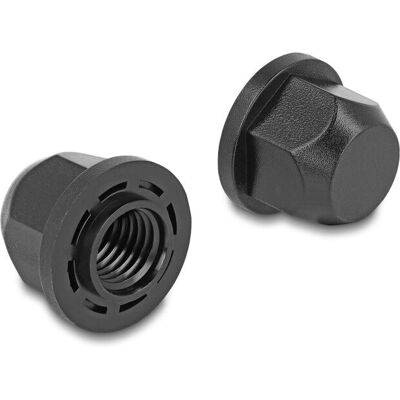 DeLOCK M12 Menetes burkolat - Fekete - 2 db DeLOCK M12 Menetes burkolat - Fekete - 2 db
