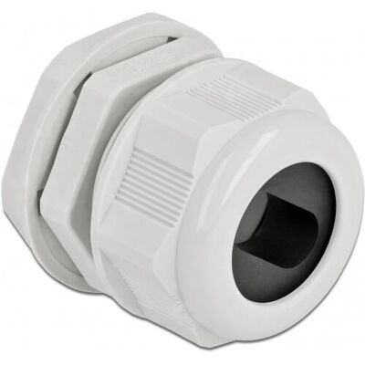 DeLOCK 60390 Prensaestopas - Resistente al agua, PG29, Gris DeLOCK 60390 Prensaestopas - Resistente al agua, PG29, Gris
