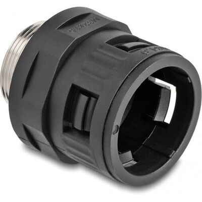 DeLOCK M32 Conduit Fitting - Schwarz - IP68 DeLOCK M32 Conduit Fitting - Schwarz - IP68