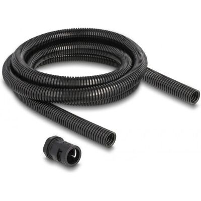 DeLock 60464 Kabelschutz - Schwarz - 2m IP67 DeLock 60464 Kabelschutz - Schwarz - 2m IP67