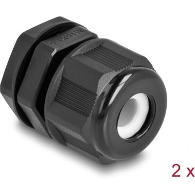 DeLock Kabelverschraubung 60469 - M16, Schwarz, IP68 - Elektrische Geräte DeLock Kabelverschraubung 60469 - M16, Schwarz, IP68 - Elektrische Geräte