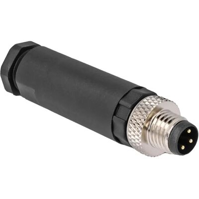 DeLock M8 Steckverbinder - IP67 - Schwarz DeLock M8 Steckverbinder - IP67 - Schwarz