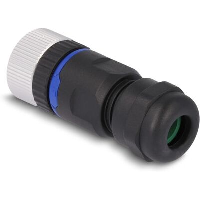 DeLOCK 60537 M12 Buchse - IP67 Anschluss DeLOCK 60537 M12 Buchse - IP67 Anschluss