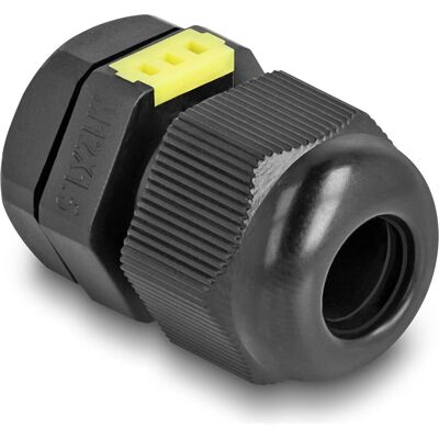 DeLOCK 60614 M12 Prensaestopas - IP68, 2 pièces, Plastique - Publicité DeLOCK 60614 M12 Prensaestopas - IP68, 2 pièces, Plastique - Publicité