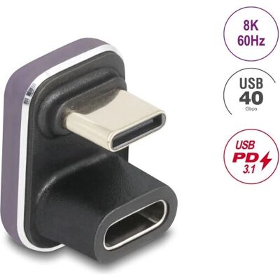 DeLOCK 60737 Kabel Gender Converter - Lila - USB Typ-C Adapter DeLOCK 60737 Kabel Gender Converter - Lila - USB Typ-C Adapter